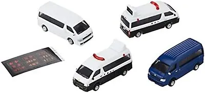 KATO N Scale Toyota Hiace Super Long Police Vehicle 4 Unit 23-651A Railway Model • $37.19