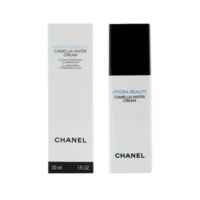 Chanel Face Moisturiser Hydra Beauty Camellia Water Cream Hydrating Fluid 30ml • £50