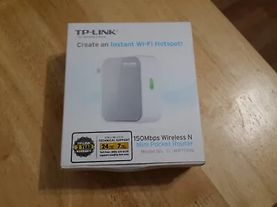 TP-Link TL-WR700N 150 Mbps Wireless N Mini Pocket Router Repeater Wi-Fi Hotspot • $20