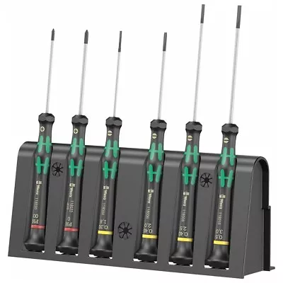 Wera 05118150001 Micro Slotted/Phillips Precision Screwdriver Set 6 Piece • $32.99