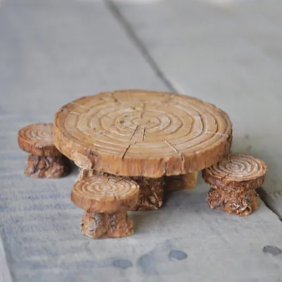 £6.50 • Buy Fairy Garden Accessories: Seats, Benches, Tables, Stools, Fiddlehead Miniatures