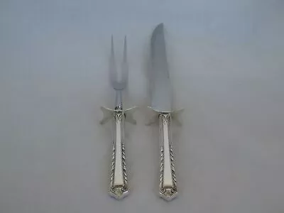 $148.98 • Buy International Sterling Silver Processional 2 Piece Roast Carving Set UU-3