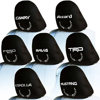 For Mercedes New Personalized Logo Car Truck SUV Seat Headrest Cover Accessories • $13.22