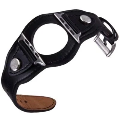 $18.99 • Buy For Apple Watch Leather Strap Series 8 7 6 SE 5 4 3 2 38 42 44 49mm IWatch Band