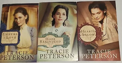 Tracie Peterson Striking A Match Complete Series Set Of 3 Trade Paperbacks • $14.95