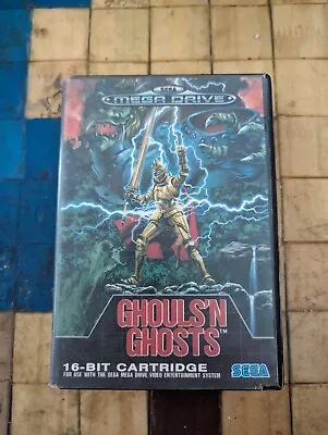 Ghouls N Ghosts PAL Complete (Mega Drive) • $83