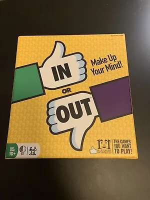 £15 • Buy In Or Out Make Up Your Mind - Board Game 