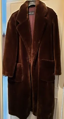 Michael Kors Vintage Faux Fur Long Coat Made In Italy. Men's Or Womens.  • $845