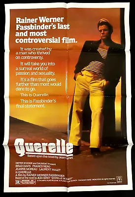 QUERELLE Original Movie Poster Ralph Rainer Werner Fassbinder LGBT Drama • $99