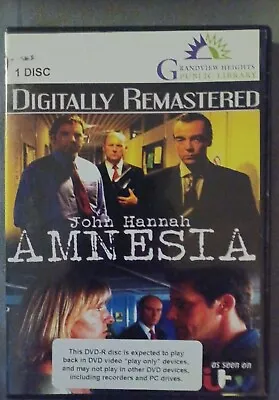 Amnesia (DVD 2004) *** EX LIBRARY RENTAL PURPLE DISC **** • $2.49