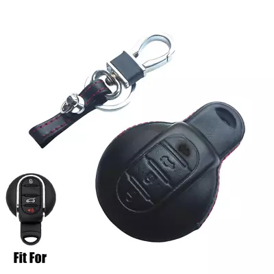 Genuine Leather Car Key Fob Case Cover For Bmw MINI Cooper F54 F55 F56 Clubman • $24.70