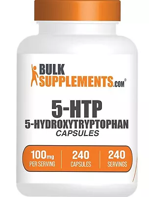 BulkSupplements 5-HTP 240 Capsules - 100mg Per Serving • $18.96