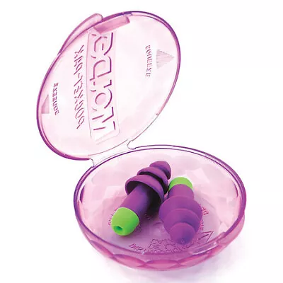 Moldex 6400 Rockets(R) Reusable Foam Ear Plugs Flanged Shape 27 Db Purple • $78.89