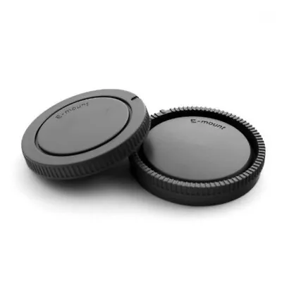 $11.86 • Buy Camera Body + Rear Lens Cap For Sony E-Mount NEX-7 A6000 A7 A7R A7II Accessories