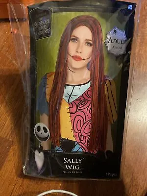 Adult WOMEN Disney Burton's Nightmare Before Christmas SALLY Costume WIG NEW  • $36