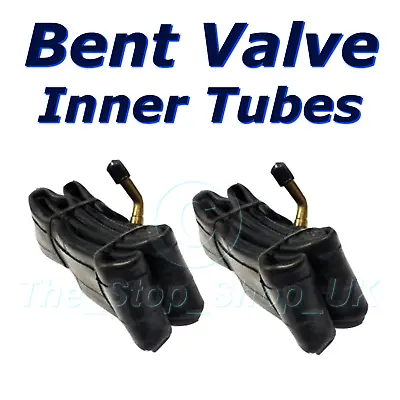 2 X BENT VALVE 10  Schrader Inner Tubes Mamas & Papas Skate FREE 1st Class Post • £11.85