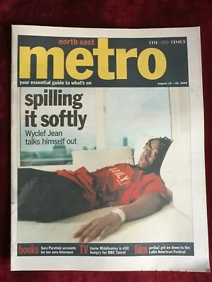 Times METRO Magazine 19-August-2000 WYCLEF JEAN Sara Paretsky Jayne Middlemiss • £14.99