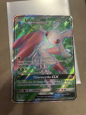 Pokemon - Lurantis GX 138/149 - Sun & Moon Base Set - Full Art Ultra Rare - NM • $1.50