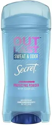 £36.86 • Buy Secret Anti-Perspirant Protecting Powder Clear Deodorant Gel - For Women 2.6oz