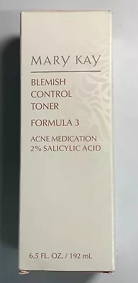 Mary Kay Blemish Control Toner Formula 3 Acne Medication 6.5 Oz • $22.99