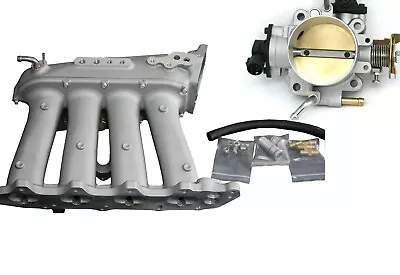 Street Version Intake Manifold 70mm Throttle Body For Honda B Series VTEC B16A • $330