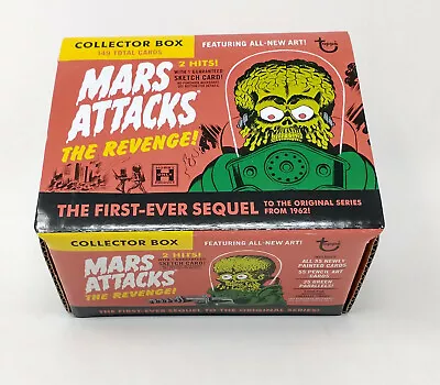 £14.41 • Buy 2017 Topps Mars Attacks! The Revenge Collector Storage Box Kickstarter Box Only