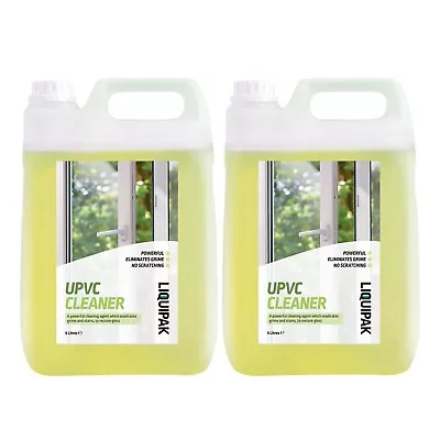 Liquipak UPVC Cleaner  10L - Plastic Windows Doors Conservatory Cleaner  • £17.99