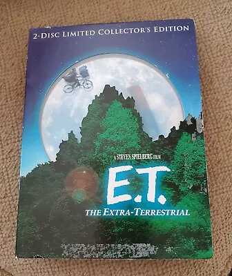 E.T. 2 Disc Limited Collector’s Edition DVD The Extra-Terrestrial Stev Spielberg • $12
