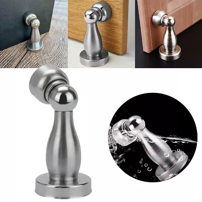 £3.29 • Buy Heavy Duty Stainless Steel Magnetic Door Holder Door Stop Stopper Catch Home NEW