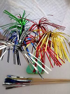 £5.79 • Buy Firework Cocktail Umbrellas Hawaiian Summer Party Drinking Parasol Sticks Deco