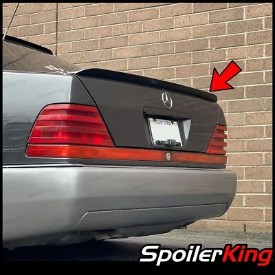 DUCKBILL Trunk Spoiler Wing (Fits: Mercedes S Class 1991-1998 W140 4dr) 284G • $96.75