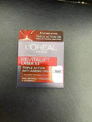 L'Oreal Paris Revitalift Laser Renew Anti-Ageing Smoothing Day Cream 50ml • £12.50