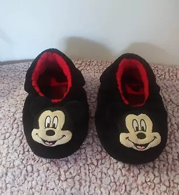 Mickey Mouse Slippers Junior Size 12 • £3