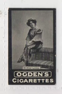 Ogdens Tabs Card:   Ethel Lyndale • £1.49