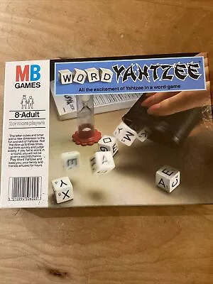 Vintage Word Yahtzee By MB Games 1979 Complete Great Condition With Score Cards • £6.49