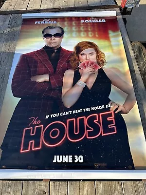 THE HOUSE Movie Poster Vinyl Indoor Outdoor Hanging Banner 5ft X 8ft • $100