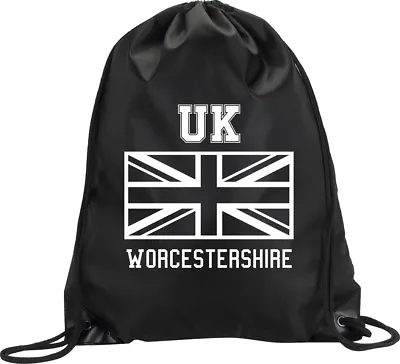 Backpack Bag Worcestershire Uk United Kingdom Union Jack Gym Handbag M1 • £7.50