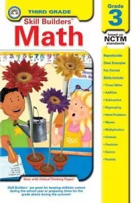 Math Grade 3 (Skill BuildersTM) - Paperback By Graham PhD Leland - GOOD • $4.98