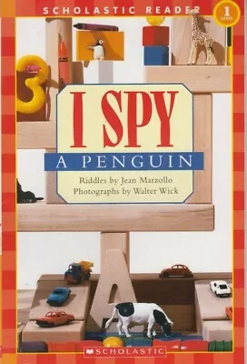 I Spy: A Penguin & I Spy: A Scary Monster - 2 Level 1 Activity Readers • $8.74