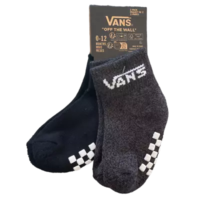 Vans - Infant Drop V Classic Socks 2 Pack • $14.99
