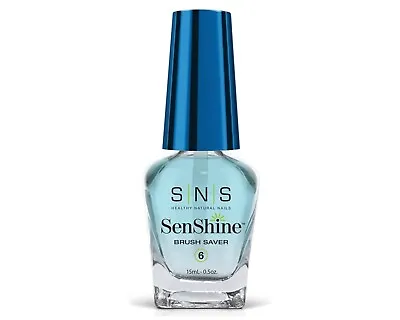 SNS Healthy Natural Nail Polish SenShine Base & Sealers-#6 Brush Saver (0.5 Oz) • $13.30