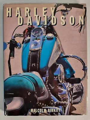 Harley Davidson Large Hardcover Coffee Table Book By Malcolm Birkitt  1st Ed. • $17