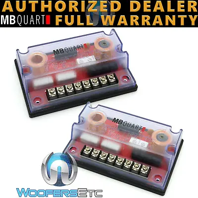 2 Mb Quart Crossovers Dxd210 For 4  Car Component Speakers Tweeters  New • $29.99