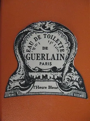 GUERLAIN   Blue Hour   ANTIQUE LABEL Eau De Toilette Good Condition • $41.56