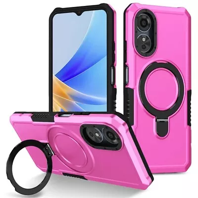 For OPPO A38 A58 A78 A17 A54 A74 A57 4G/5G 360 Rotate Ring Case Heavy Duty Cover • $12.29