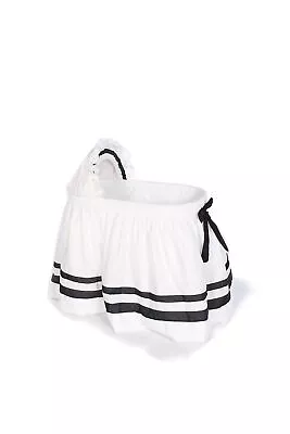 Baby Doll Bedding Modern Hotel Style II Bassinet Skirt Black • $83.89