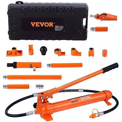 VEVOR 12 Ton Porta Power Hydraulic Jack Air Pump Lift Ram Body Frame Repair Kits • $149.99