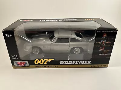 MotorMax Aston Martin DB5 Silver - James Bond Collection 007 Goldfinger • £24.99