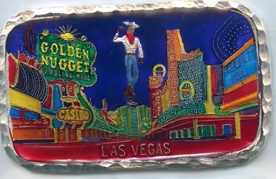 Las Vegas Enameled Bex Studio Bars #19 Of 60 1 OZ Bar .999 Fine Silver 1 Of 2 • $309.99