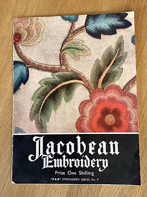 Vintage Booklet Jacobean Embroidery  Circa 1960s • £5